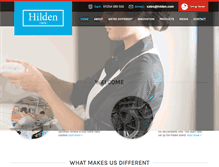 Tablet Screenshot of hilden.com